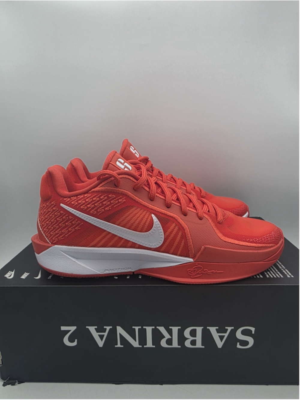 Nike Sabrina 2 TB Promo Team Orange White HM5038-801 Women's Size 6